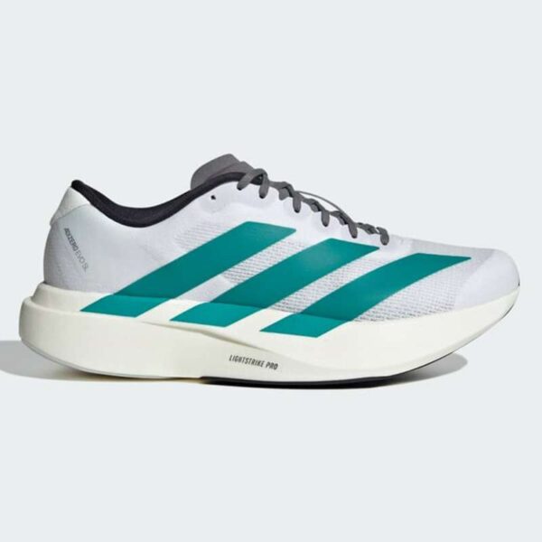 Adidas Adizero Evo SL Cloud White & Pure Teal