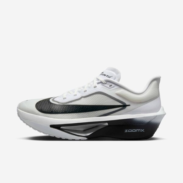 Nike Zoom Fly 6 White & Smoke Grey