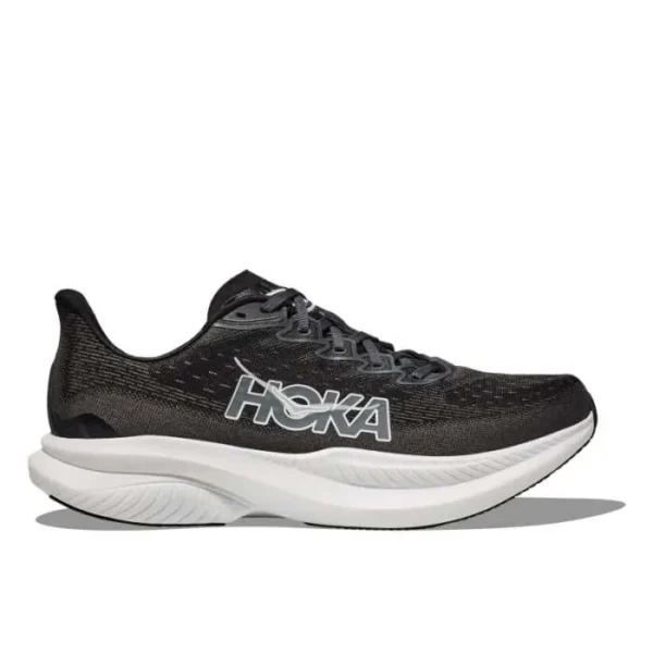 HOKA Mach 6 Black & White