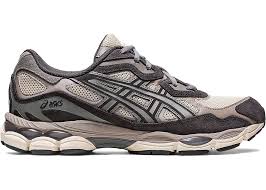 Asics Gel-NYC Oatmeal & Obsidian Grey