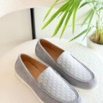 Dior Grey Men’s Loafers