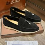 Loro Piana Black Women’s Loafers
