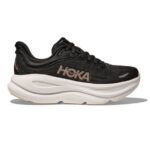 HOKA Bondi 9 Black & Rose gold
