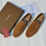 Loro Piana Brown Men’s Loafers