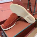 Loro Piana Summer Walk Loafer Dried Red - Image 5
