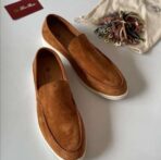 Loro Piana Brown Men’s Loafers - Image 2