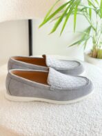 Dior Grey Men’s Loafers - Image 3