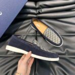 Dior Navy Blue Men’s Loafers - Image 2