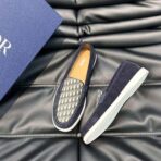 Dior Navy Blue Men’s Loafers - Image 3