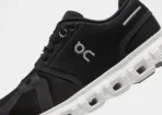 On Cloud 6 Sneakers In Black And White - Image 4