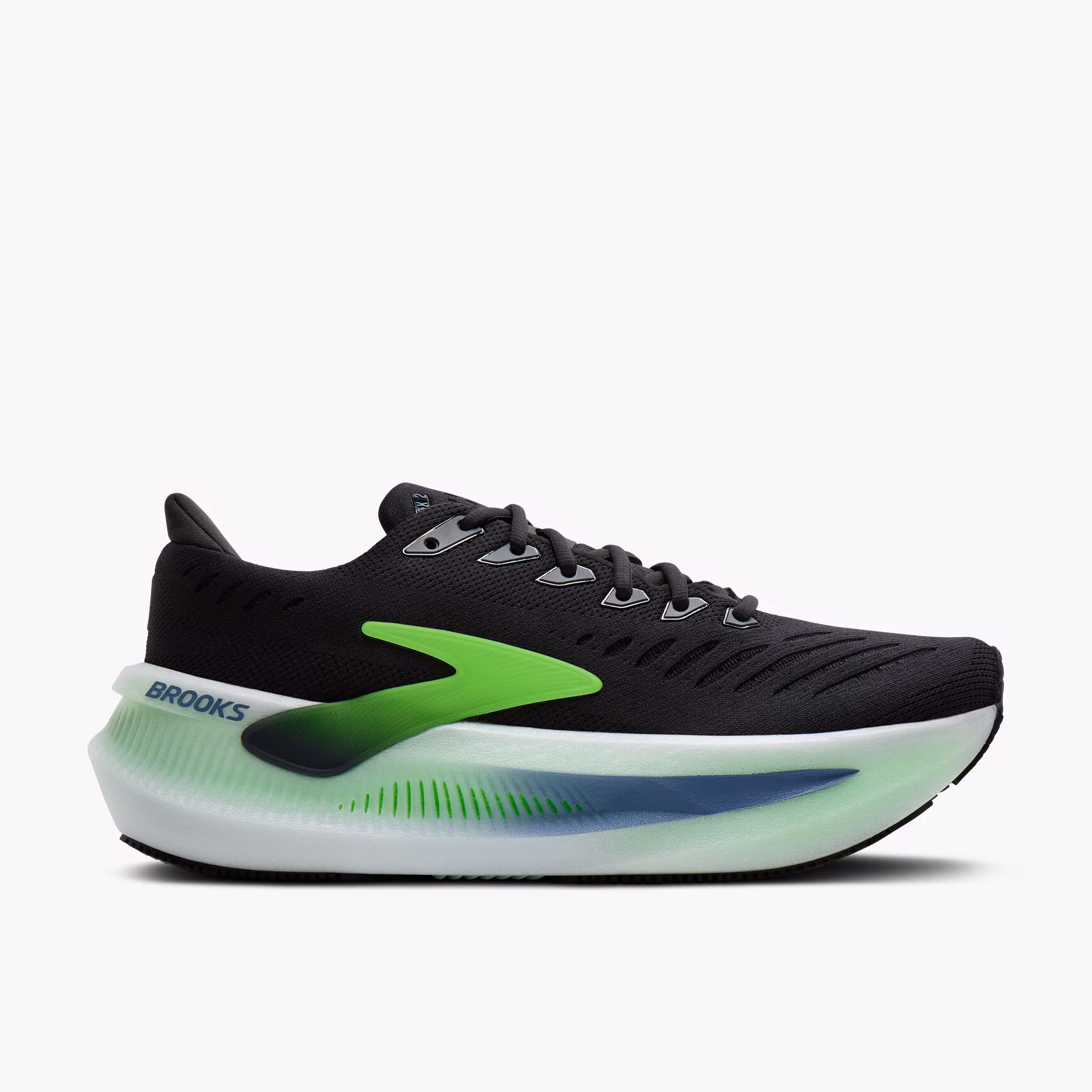 110479-091-l-glycerin-max-2-mens-neutral-cushion-running-shoe Brooks Glycerin Max 2 Phantom/White/Green Gecko - Image 1