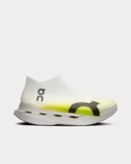 On - Cloudboom Strike LS White / Lime Running Shoes